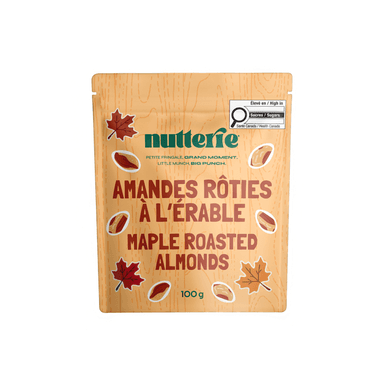 Maple Roasted Almonds (100g)