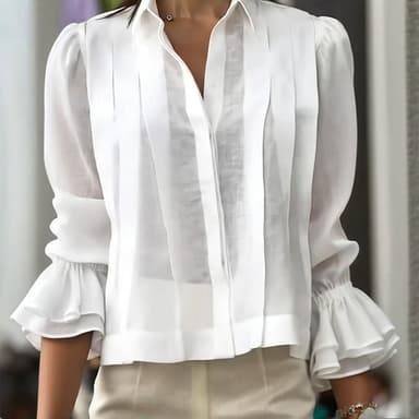 Lapel Button-Down Shirt