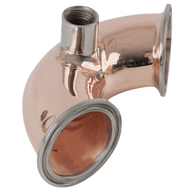 Copper Elbow Tri Clamp 135 Degree with 1/2 inch Female NPT