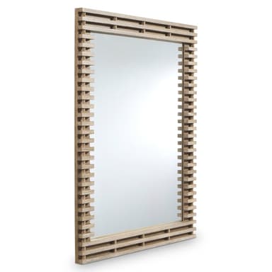 Asana Slatted Mirror by Bernhardt