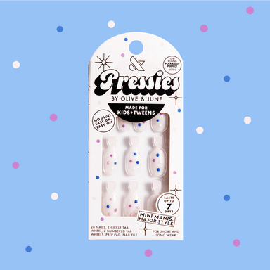 Polka Dot Perfect - Pressies | Short Medium | Round