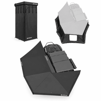 OPENROAD 270 Degree Awning XL with 270 Awning  XL Side Wall with Shower Awning V2