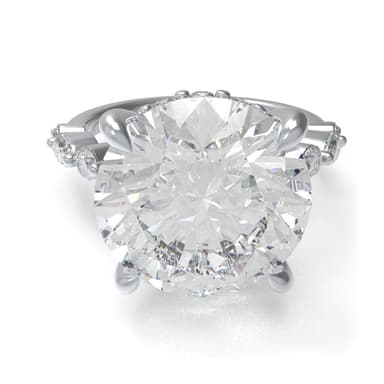 Crown of Light 5CTW Round & Marquise Lab-Grown Diamond Ring