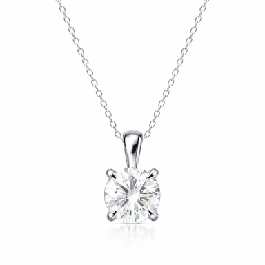 Solitaire Diamond Pendant
