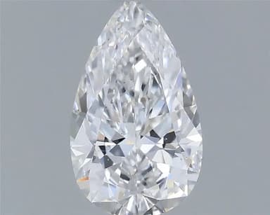 0.50ct Pear Lab Grown Diamond (Colour D, Clarity VS2, IGI Certified)
