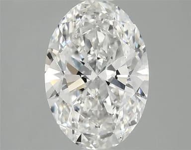 1.87ct Oval Lab Grown Diamond (Colour F, Clarity VS1, IGI Certified)