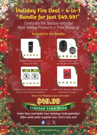 Holiday Fire Deal – 4-in-1 Premium Collection