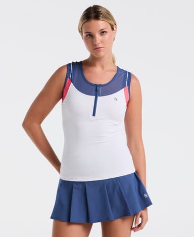 Women's Color Block Tennis Tank