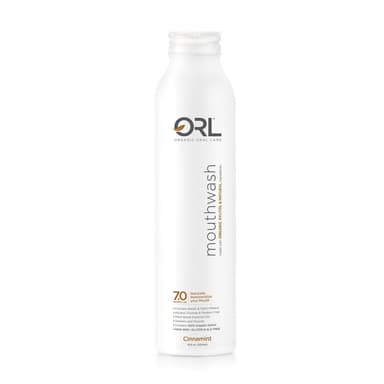 ORL Cinnamint Natural Mouthwash made with the Finest Clean Ingredients