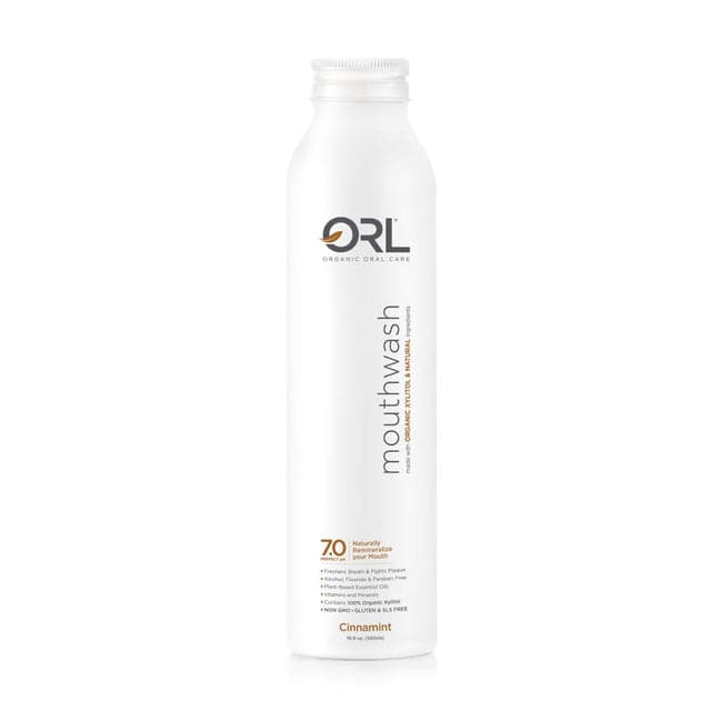 ORL Cinnamint Natural Mouthwash made with the Finest Clean Ingredients