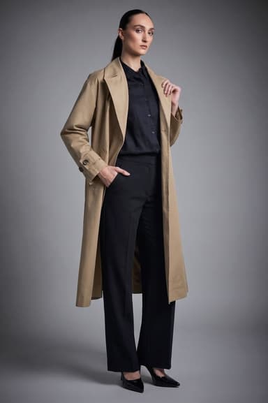 Maxi Oversized Trench Coat