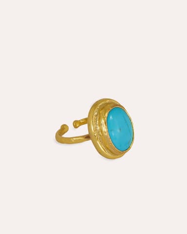 Turquoise Cocktail Ring