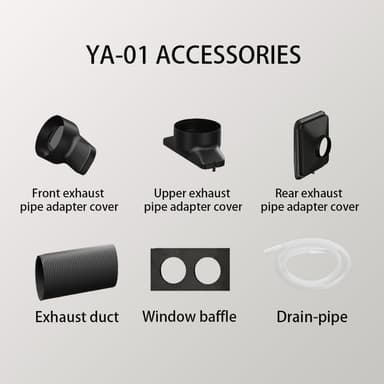 Portable Air Conditioner (YA01) Product Accessories