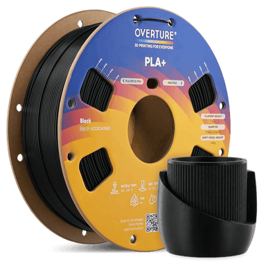 Overture PLA+ 3D Printer Filament 1.75mm