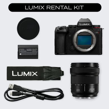 LUMIX S5II Full Frame Mirrorless Camera with S 20-60mm F3.5-5.6 Lens (Rental Kit)