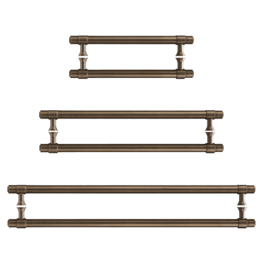 Orson Double-Sided Solid Brass Entry Pull | Bronze