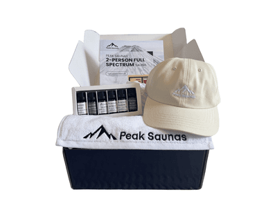 Peak Saunas Welcome Gift Box