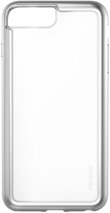 Adventurer Case for Apple iPhone 6 / 6s / 7 / 8 Plus - Clear Metallic Silver