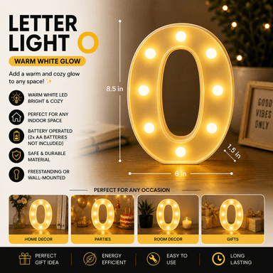 Letter Light | O