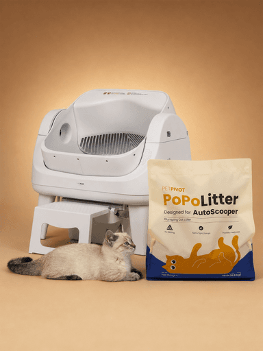 AutoScooper PoPoLitter Cat litter