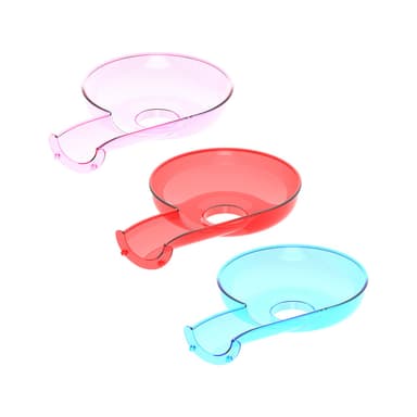 PicassoTiles 3 Piece Centrifugal Funnels Marble Run Accessory