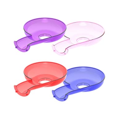 PicassoTiles 4 Piece Centrifugal Funnel Marble Run Accessory