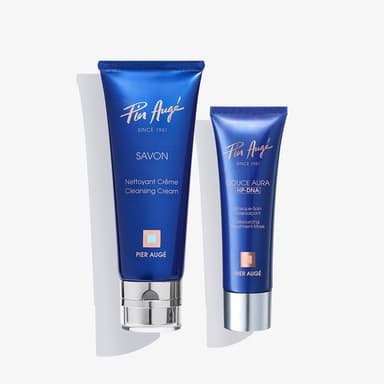 PDRN Barrier Repair Set - Gentle Cleansing Cream & Overnight Mask Duo
