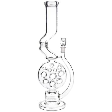 Swiss Perc Kink Neck Water Bong 18"