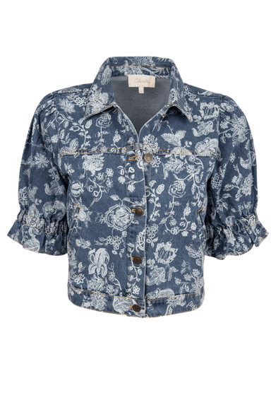 Cleobella Stevie Paisley Denim Jacket