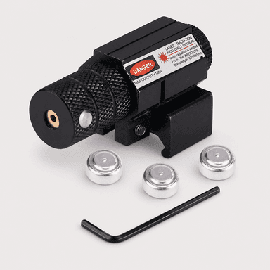 🎁 Compact Tactical Red Laser Sight with Picatinny Rail Mount (100% off)