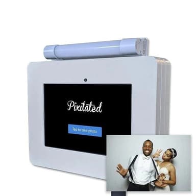 Pixilated Photo Booth Rental
