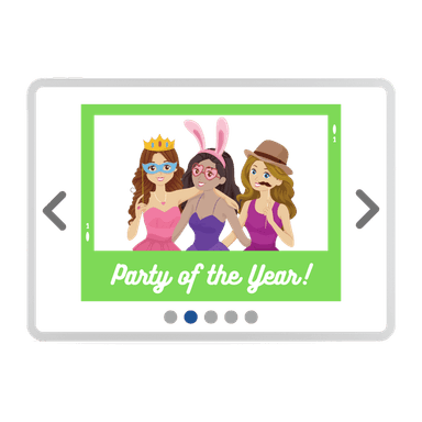 Live Photo Booth Slideshow