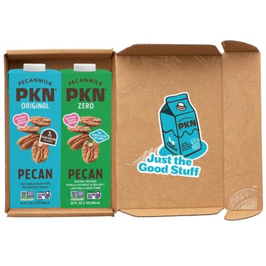 PKN Sampler: Includes One of Each (PKN® Original Pecanmilk and PKN® Zero Pecanmilk)