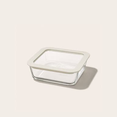 Square Glass Food Storage Container