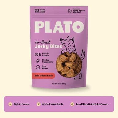Jerky Bites Beef with Bone Broth