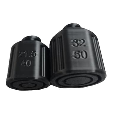 STAK WP Waste Pipe Adaptors 21.5, 32, 40 & 50mm Body Only - For STAK Hole Centre Alignment Tool