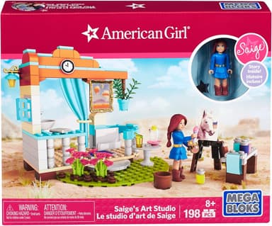 Mega Bloks [American Girl] - Saige's Art Studio Building Set | DPK84