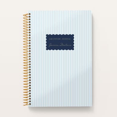 6x9 Gratitude Journal - Harbor Linen
