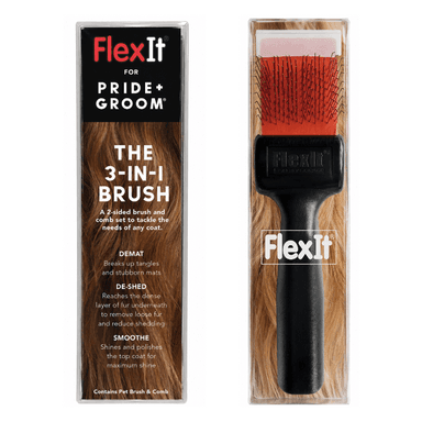 THE 3-IN-ONE-BRUSH