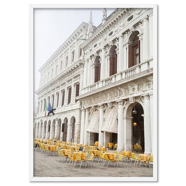 St Mark's Square Venice - Art Print by Victoria's Stories