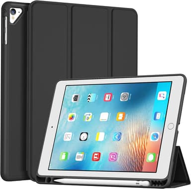 iPad 9.7" 5th 6th Gen/ iPad Air 1st 2nd Gen Slim Smart Case with Soft TPU Back & Pencil Holder | ProCase