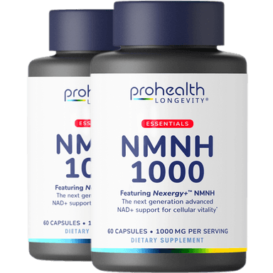 Essentials NMNH 1000 - Nexergy+™ NMNH - 1000 mg per serving, 60 capsules - 2 pack