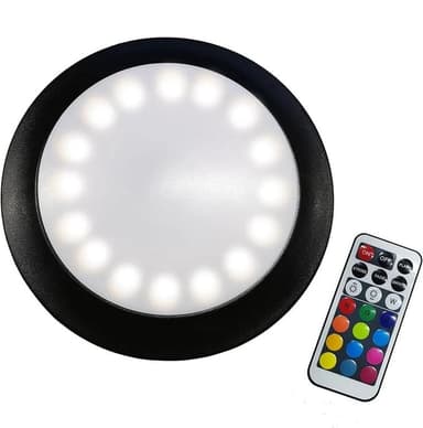 PURPLE LEAF Luz LED para Sombrilla con Control Remoto, 12 Colores y Brillo Regulable para Uso Exterior