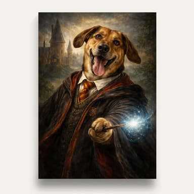 Pupil of Magic - Custom Pet Portrait