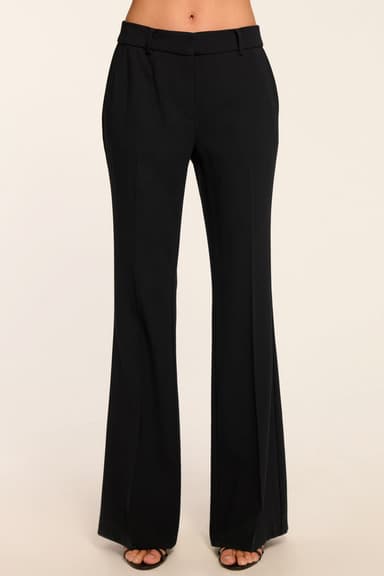 Orian Tailored Flare Pant | BLACK