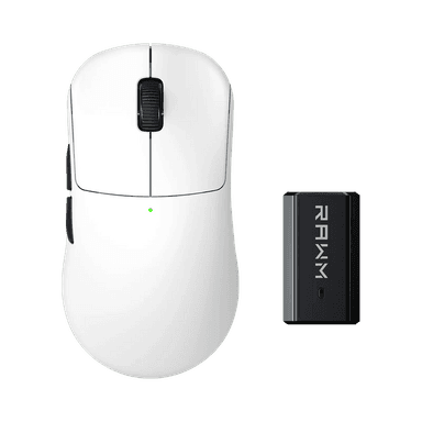 RAWM ES21PRO 8K Wireless Gaming mouse with adjustable 30000DPI settings Optical Switch Lightweight 47g PAW3950