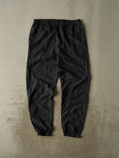 Vintage 90s Black Reebok Track Pants (33x30)