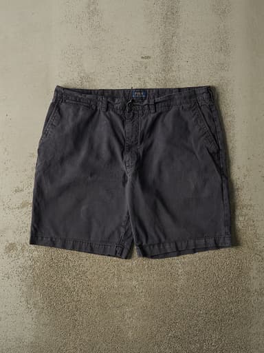 Vintage Y2K Navy Blue Polo Shorts (40x9.5)