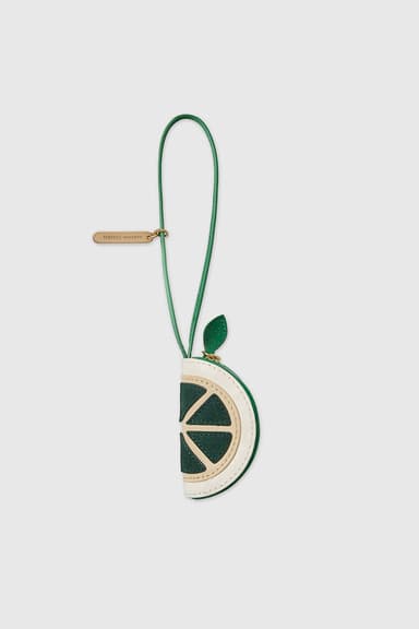 Lime Coin Purse Charm