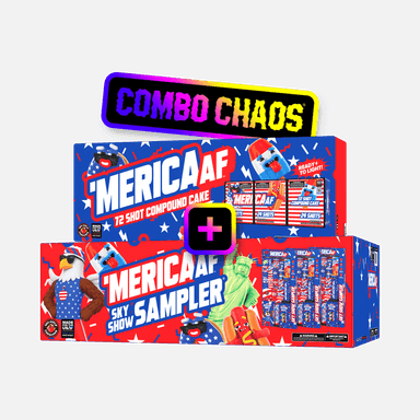 'MERICA AF® 72 Shot Compound™ Cake + ‘Merica AF® Sky Show Sampler®